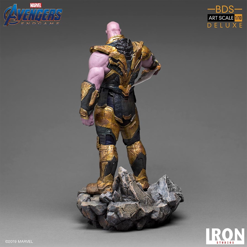 IRON STUDIOS : Avengers: Endgame  - Thanos Black Order Deluxe BDS Art Scale 1/10   Thano126