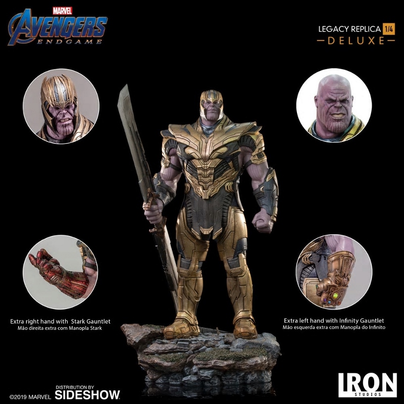 IRON STUDIOS : Avengers Endgame - Thanos (Deluxe) 1.4 statue Thanos28