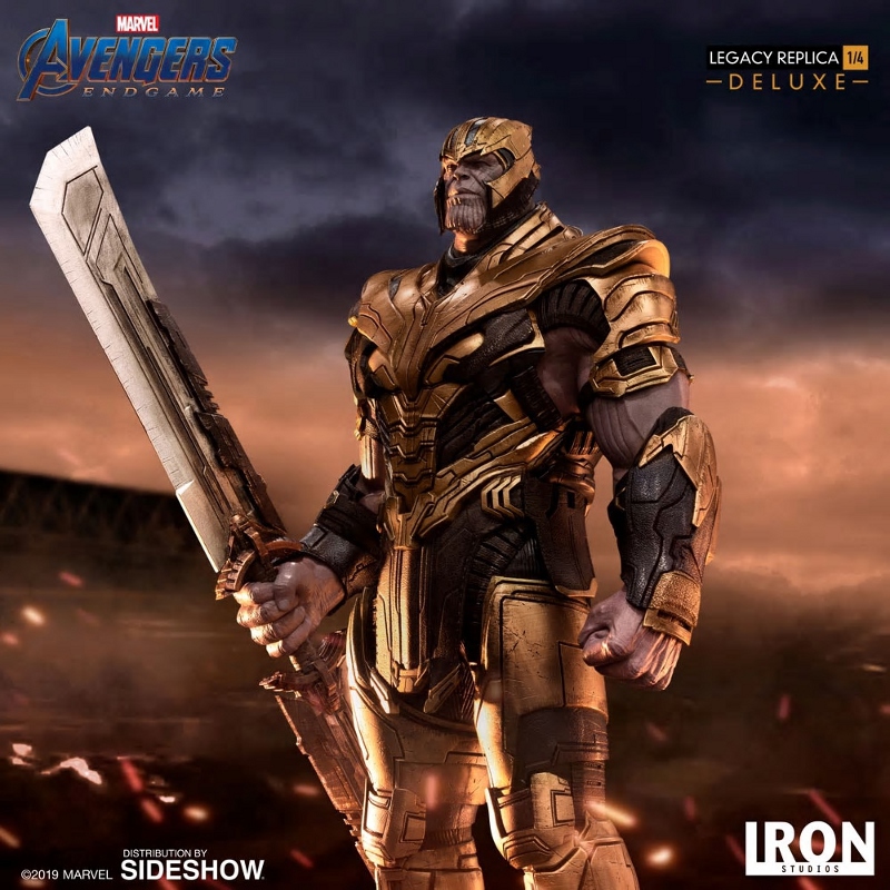 IRON STUDIOS : Avengers Endgame - Thanos (Deluxe) 1.4 statue Thanos29