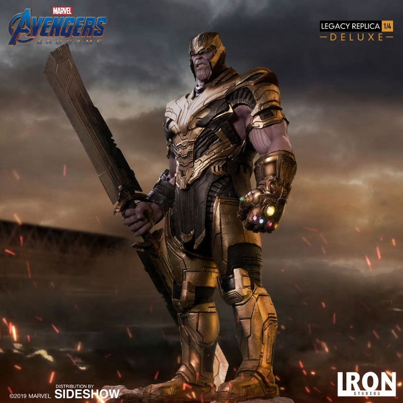 IRON STUDIOS : Avengers Endgame - Thanos (Deluxe) 1.4 statue Thanos41