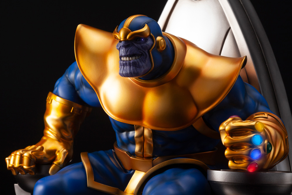 THANOS on Space Throne　FINE ART STATUE Thanos64