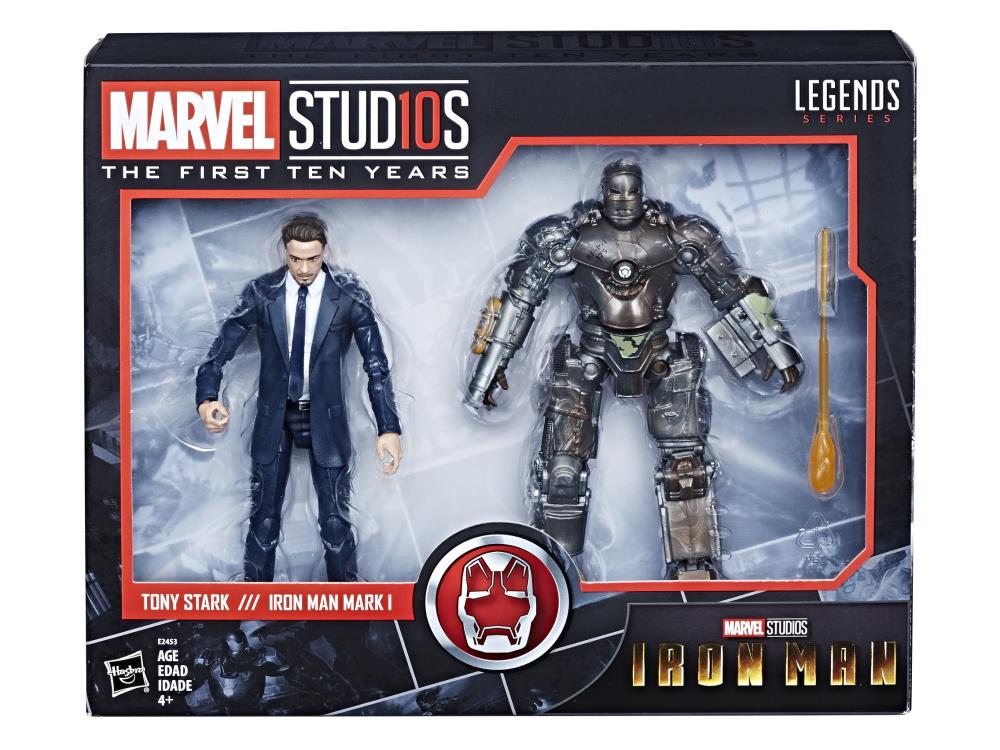 HASBRO : Marvel Legends - The First Ten Years Tony Stark & Mark I Two-Pack - 2018 The_fi11