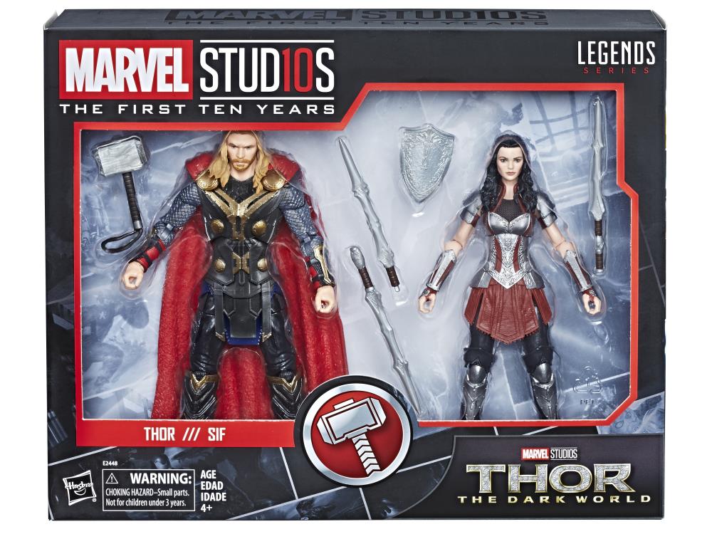 HASBRO : Marvel Legends - The First Ten Years Thor & Sif Two-Pack - 2018 Thor__11