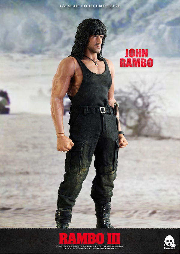 ThreeZero : Rambo III – John Rambo 1/6 Scale Figure Threez40