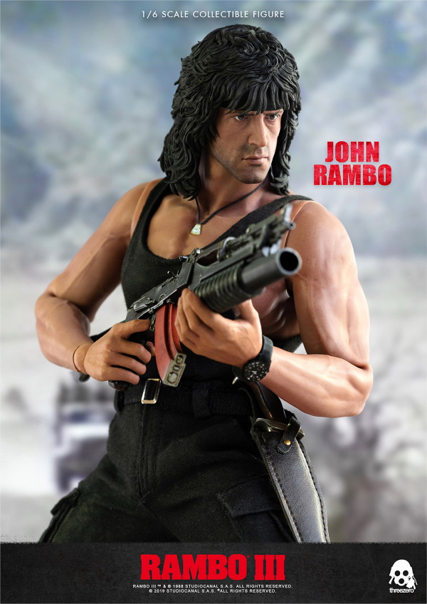 ThreeZero : Rambo III – John Rambo 1/6 Scale Figure Threez42