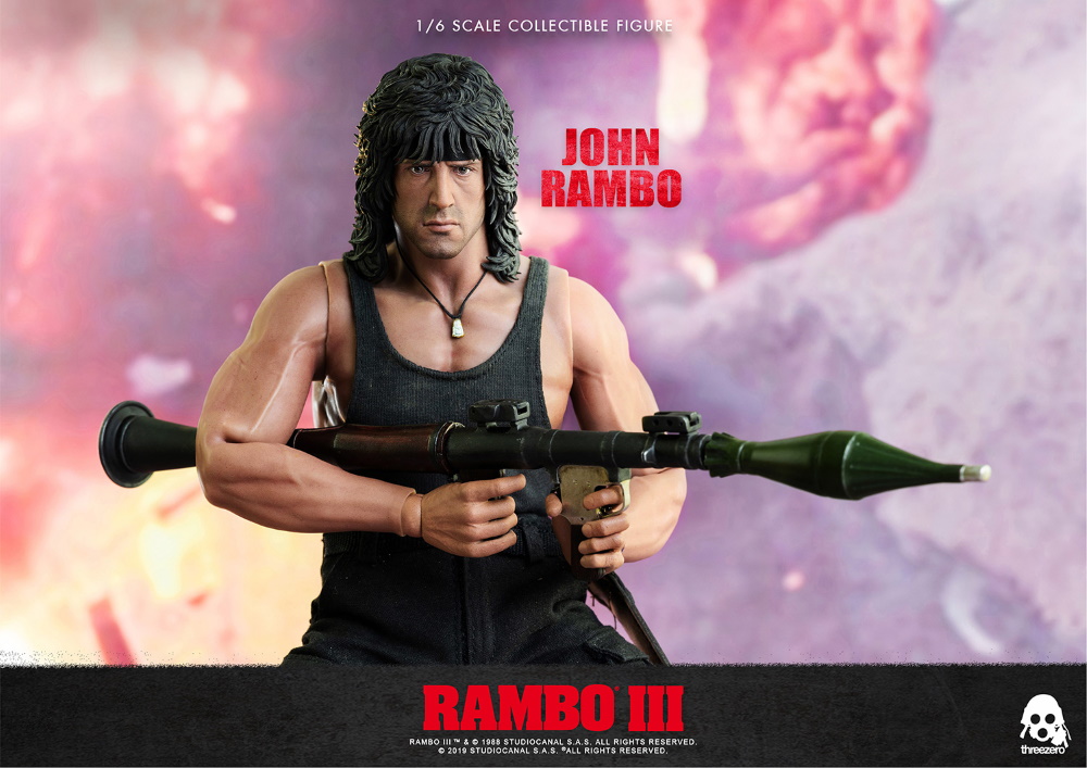 ThreeZero : Rambo III – John Rambo 1/6 Scale Figure Threez43