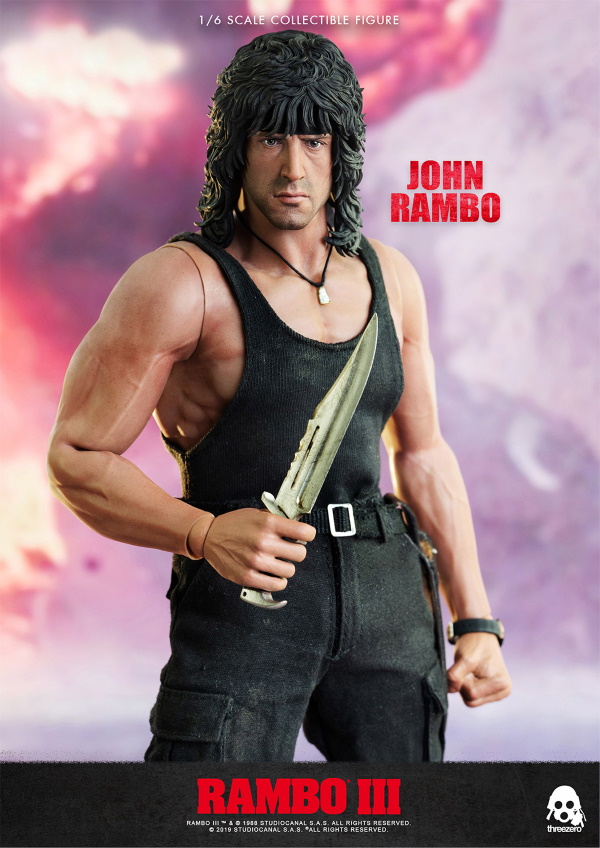 ThreeZero : Rambo III – John Rambo 1/6 Scale Figure Threez45