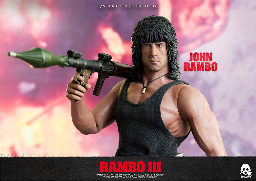 ThreeZero : Rambo III – John Rambo 1/6 Scale Figure Threez46