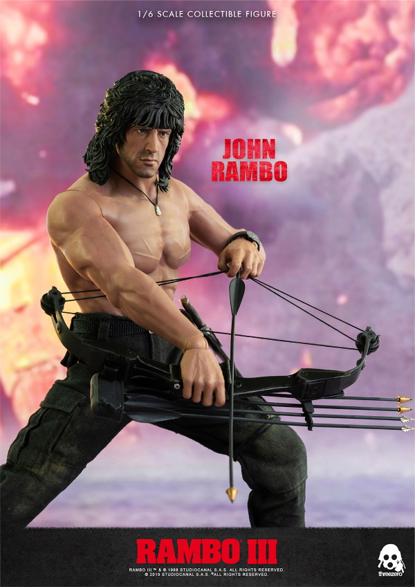 ThreeZero : Rambo III – John Rambo 1/6 Scale Figure Threez48