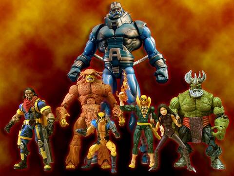 TOY BIZ : Marvel Legends - Apocalypse BAF Series - 2005