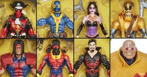Marvel Deadpool Legends 6 INCH Wave 3 Blue Deadpool Strong Guy BAF 2020 NEW 