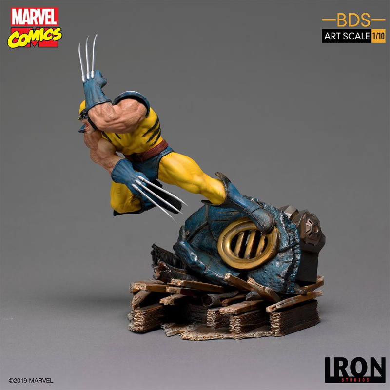 IRON STUDIOS : X-Men Battle Diorama Series Wolverine 1/10 Statue Wolver29