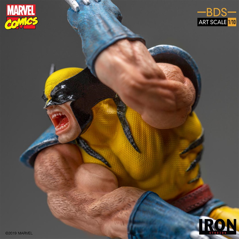 IRON STUDIOS : X-Men Battle Diorama Series Wolverine 1/10 Statue Wolver30