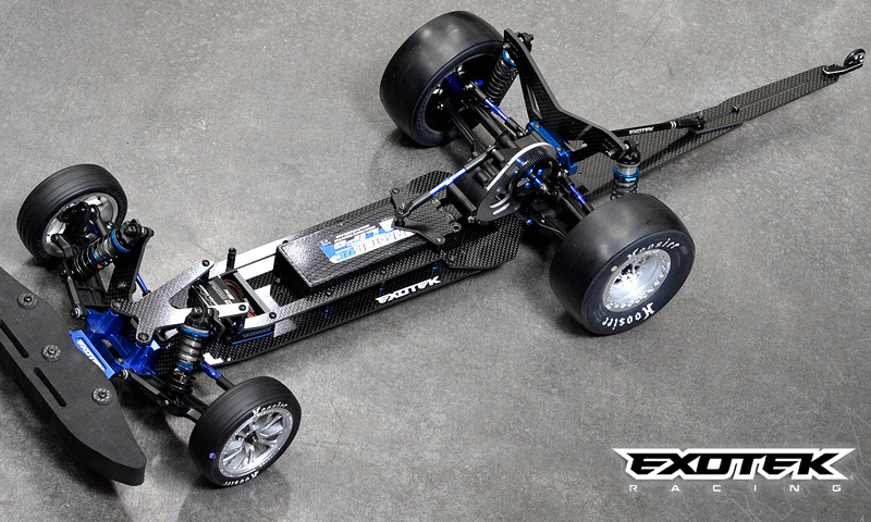 [OLD NEW]Chassis TX VADER Dragster Carbone pour Slash / Bandit Exotek Racing Exotek10