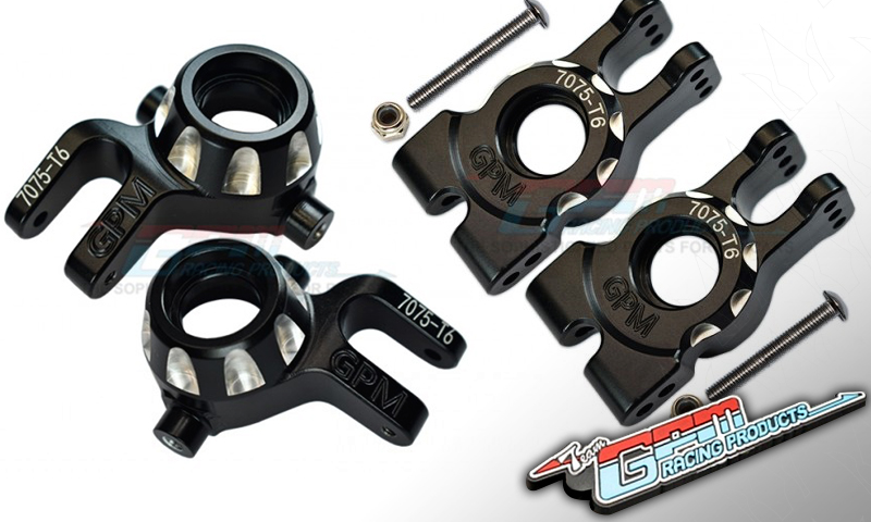 99537 GPM RACING ALUMINUM 7075-T6 FRONT KNUCKLE ARMS -2PC SET<br />9552 GPM RACING ALUMINUM 7075-T6 REAR KNUCKLE ARM - 6PCS SET