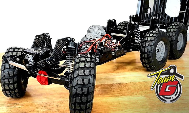 [NEW] GSPEED G-6X6 Chassis carbon for custom builds TRAXXAS TRX6 6x6 Gspeed10