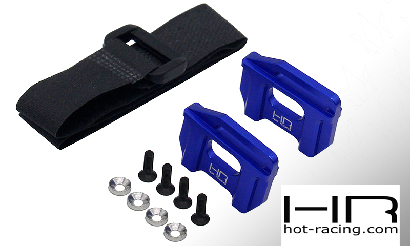 [NEW] Hot Racing Tall Battery Hold-Downs Sledge -  Support Sangle pour gran Hot_ra15