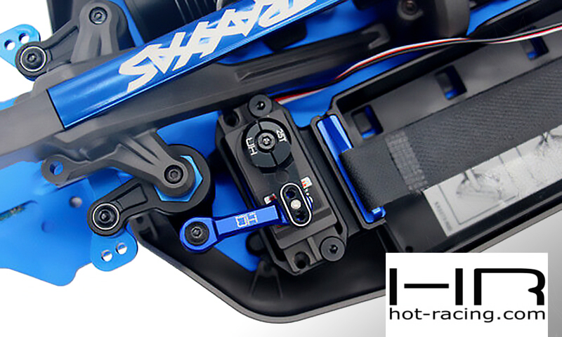 <br />SLG48SH25  Hot Racing Aluminum Fixed Link Steering 25t Servo Arm Sledge<br />