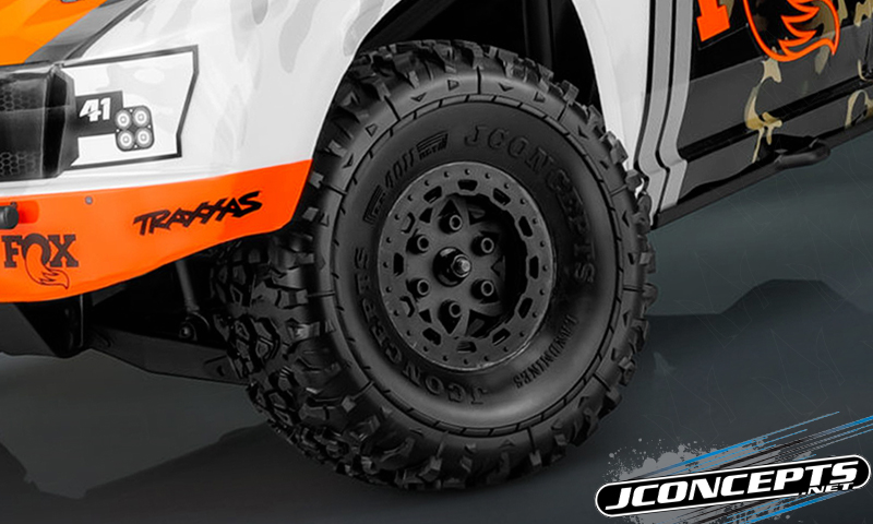 4011-3095 JConcepts Landmines Pre-mounted for Traxxas UDR<br />3393B JConcepts Tremor Traxxas UDR Wheels