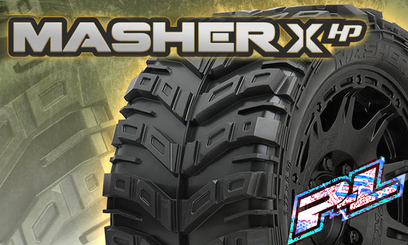 [NEW]Roues Masher X HP 5.7" pour X-MAXX par Pro-Line - All Terrain BELTED Tires Mounted Pro-li18