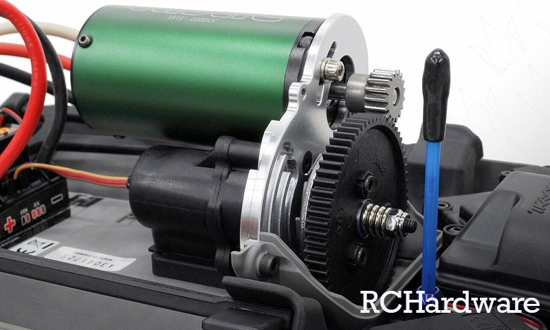 [NEW]Plaque support mono moteur Ventilé pour E-Maxx RCHardware - E-Maxx Single Motor Plate Vented Rchard11