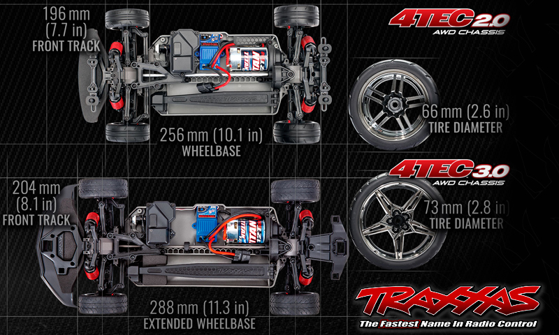 [NEW] Chassis 4-TEC 3.0 - NEW LARGER 4-TEC 3.0 CHASSIS Traxxa12