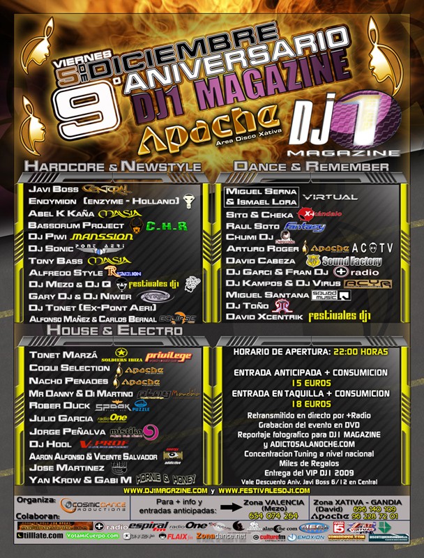 APACHE (Xtiva) - 9 Aniversario Dj1 Magazine Apache10