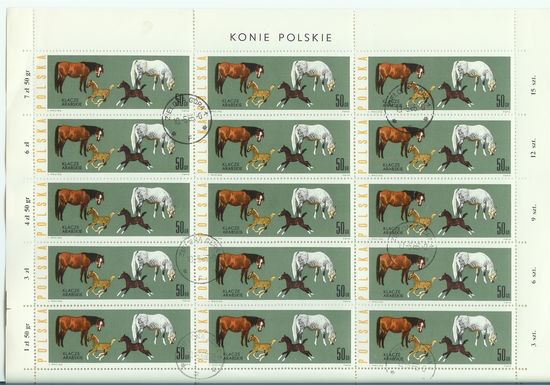 stempel - Pferde Polenp10