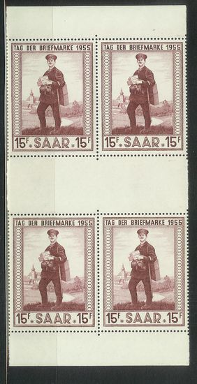 reich - Tag der Briefmarke Saar1910