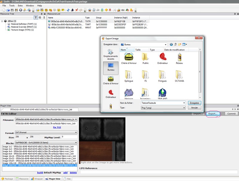 [tutoriel] Recolorer des objets dans SimPE 0710