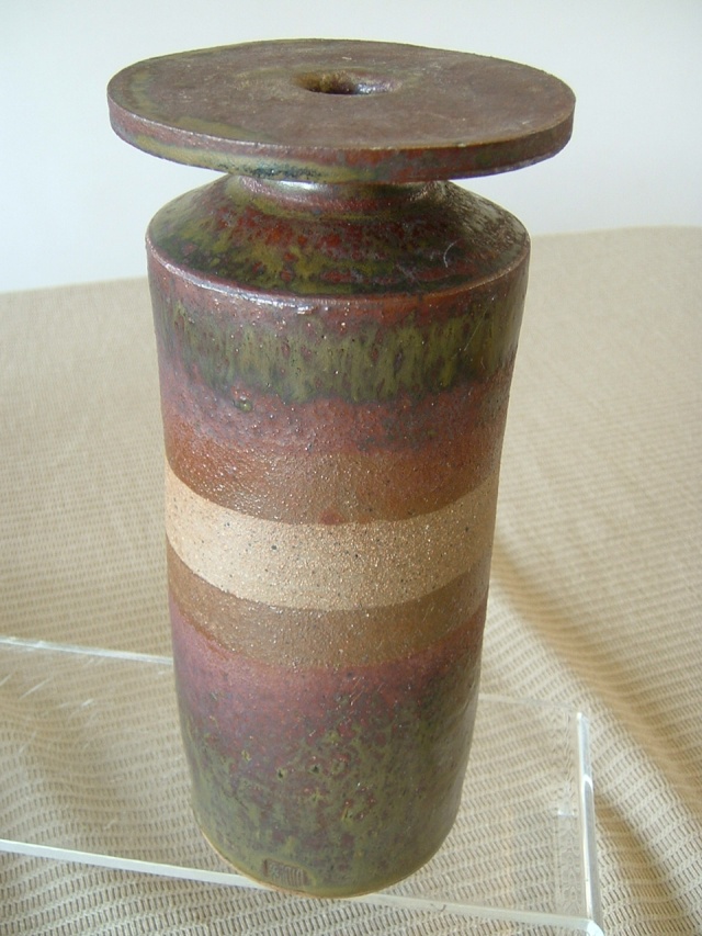 Studio Vase - Chinese? Seal Mark Shepto29