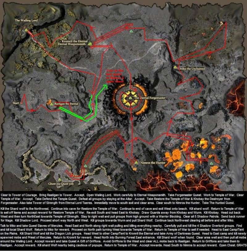 FoW Pathfinding and Guide Map Fissur10