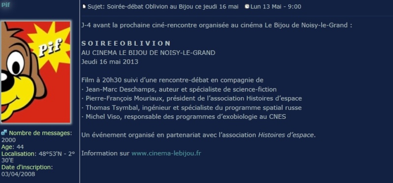 Soirée-débat Oblivion au Bijou ce jeudi 16 mai Fcs-2010