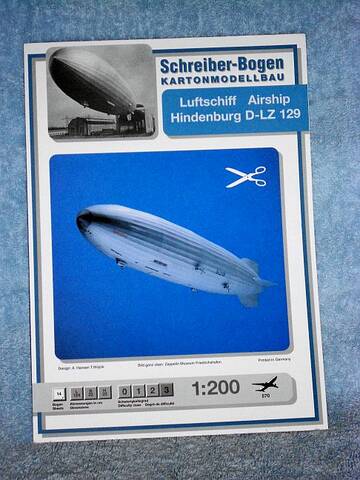 LZ- 129 "Hindenburg" / Schreiber, 1:200