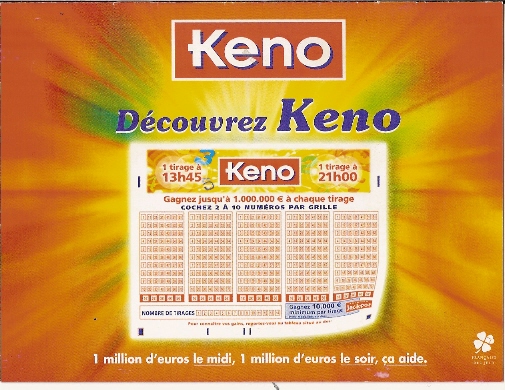 keno - dépliants KENO Numari45