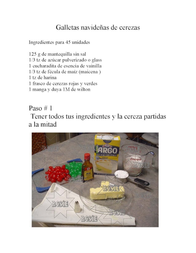 Paso a paso galletas  Navidenas de Cerezas mmmmm - Página 2 Gallet12