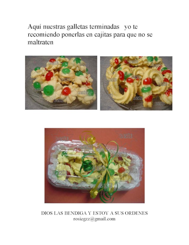 Paso a paso galletas  Navidenas de Cerezas mmmmm Gallet16