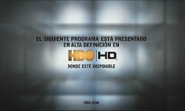 Placa "El siguiente programa está presentado en alta definicion en HBO|HD" Ldc410
