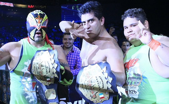 Le nouveau courant "Mexican Powers" titré lors de TripleMania 210