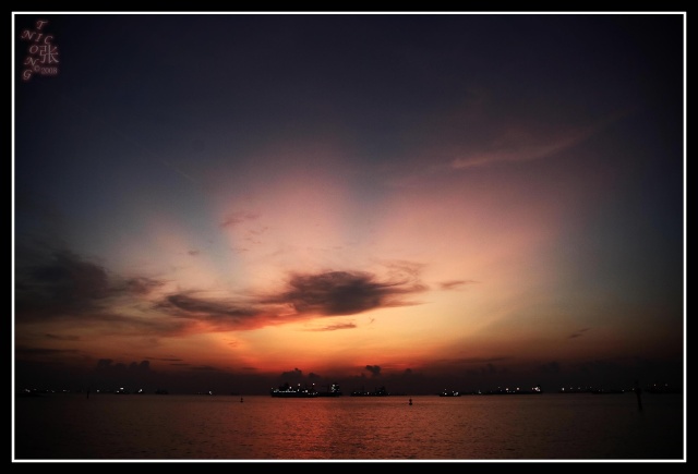 Sunrise at Marina Barrage P2510