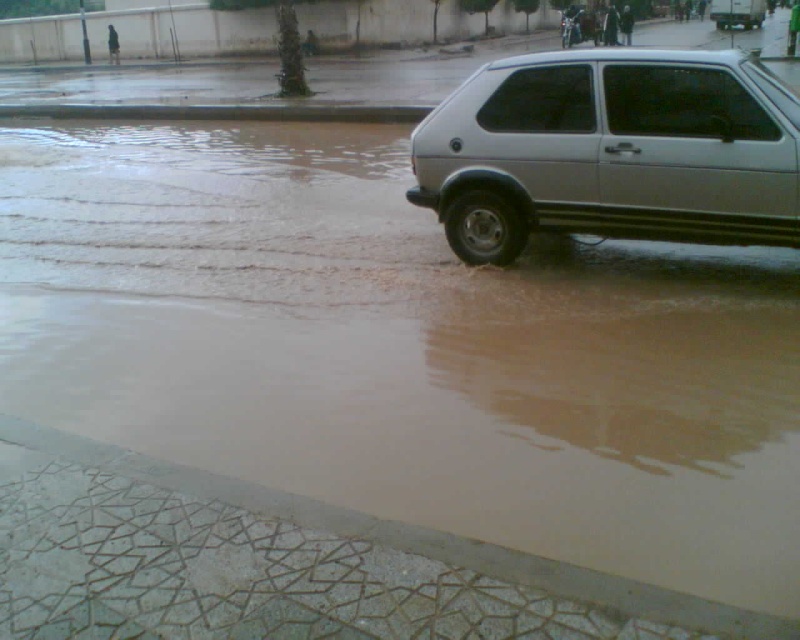 تساقطات مطرية غزيرة تعرفها مدينة فاس Photo014
