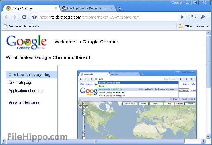 متصفح Google Chrome 26.0.1410.64, الاصدار الاخير 1177_c10