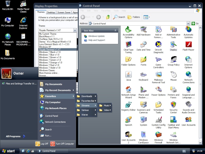Windows XP Professional SP3 32-bit Black Edition 165win10