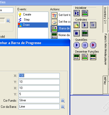Expandir o Game Maker com essa LIB de media player Lib_fa11