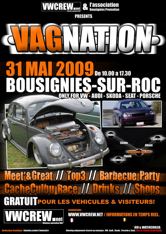 31 mai 2009 meeting vw à Bousignies-sur-roc Affich10