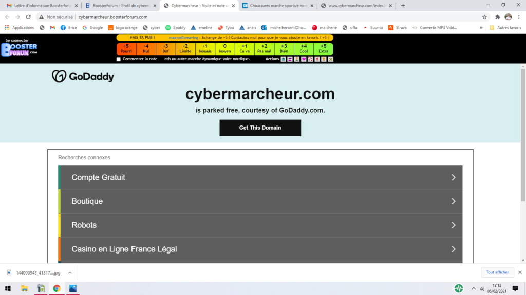 cybermarcheur.com a expiré et est garé gratuitement, gracieuseté de GoDaddy.com. Secon10