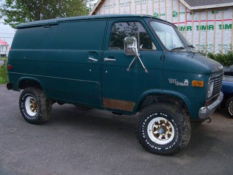 chevy van 4x4 a vendre