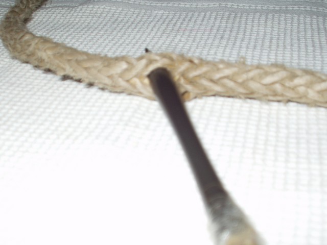 Impalmare cavo tessile Nodo_210
