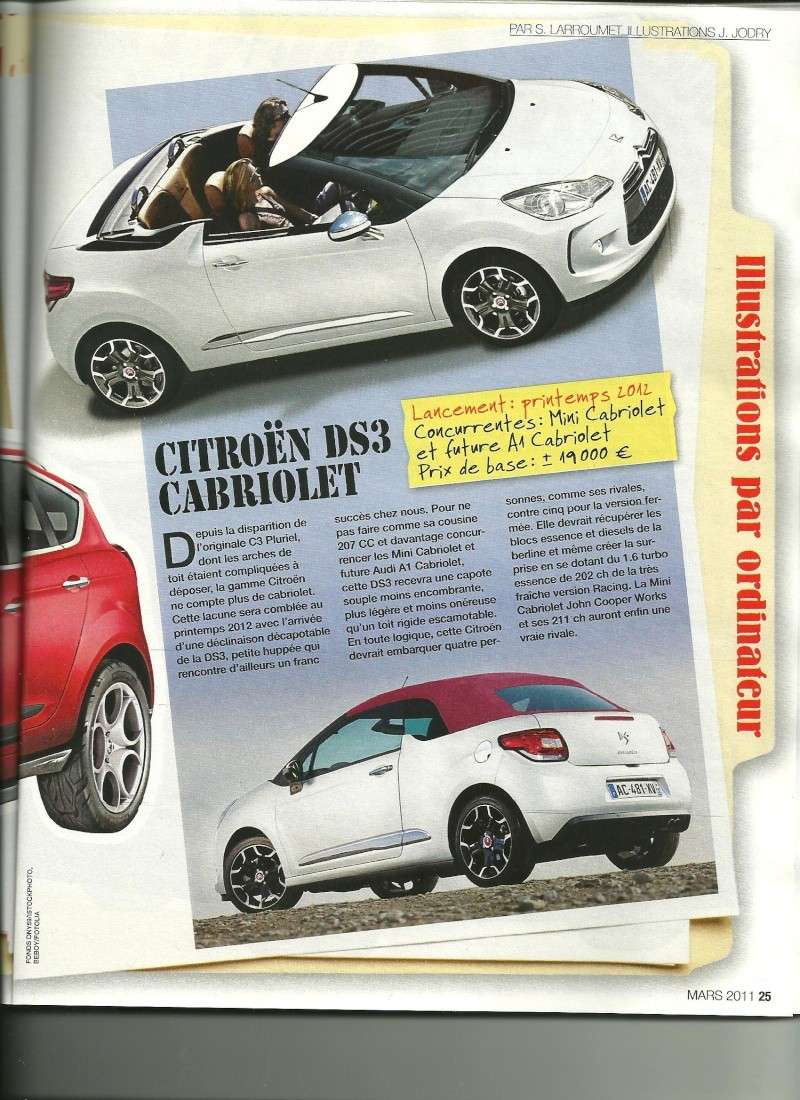 2012 - [DECLINAISON] Citroën DS3 découvrable [A56] - Page 29 00315