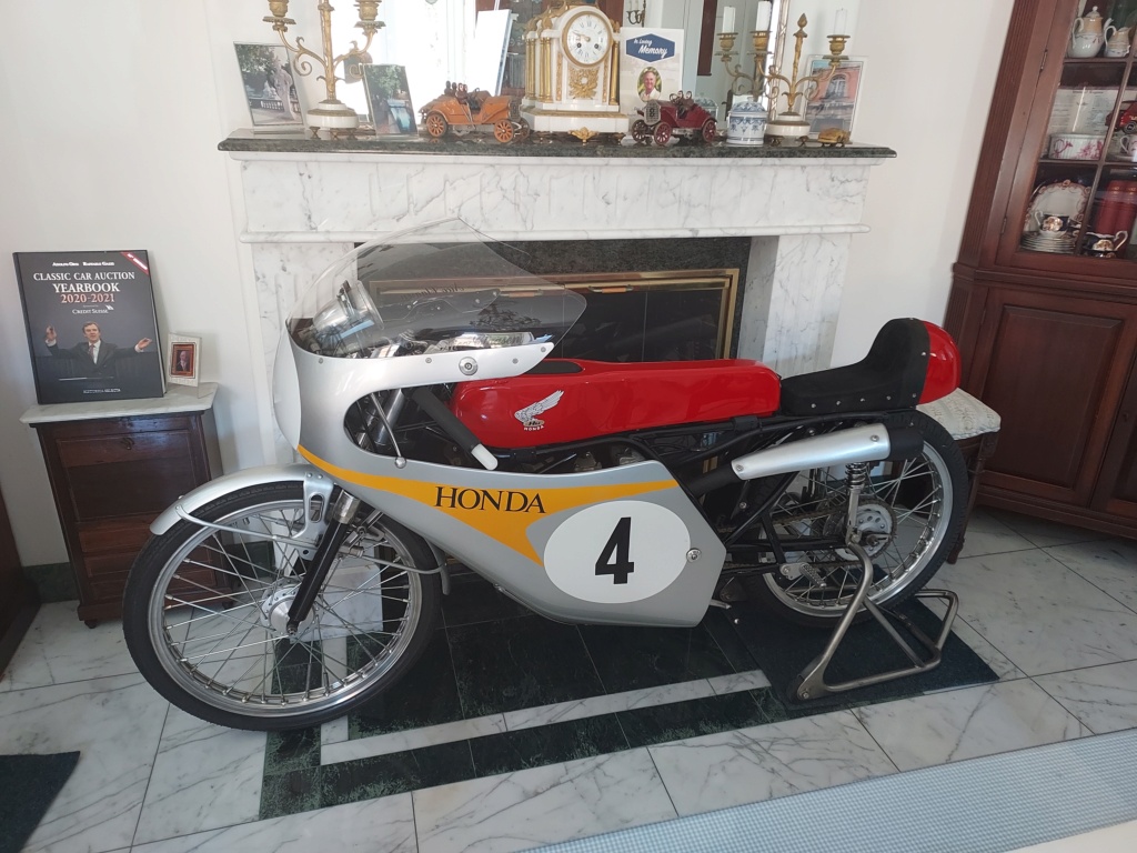 1966 Honda RC116 Réplica bicilíndrica de 50 cc 20220215